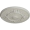 Ekena Millwork Flower Ceiling Medallion (Fits Canopies up to 3 7/8"), Hand-Painted Pot of Cream, 27"OD x 1 1/8"P CM27FLPCF - alternate 3